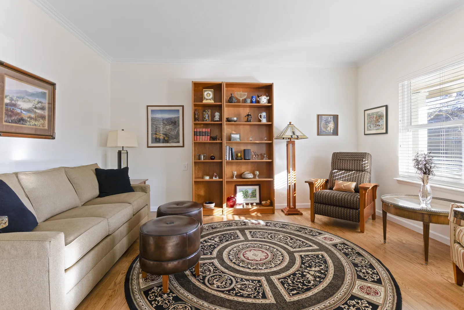 Remodeled home with seamless connection between living space and outdoor patio